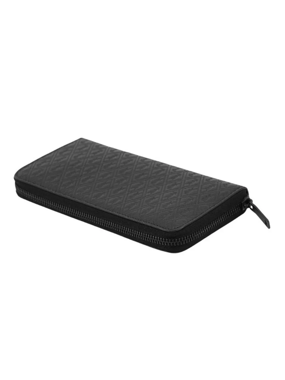 Saint Laurent Paris Wallet le Monogram Zip Around Leather Black - Picture 2 of 9